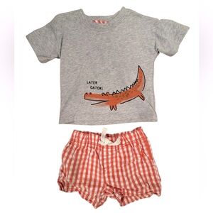 Babies’ Carter’s—Just One You Outfit Shirt & Shorts Set. Both Are Size 6 Months.